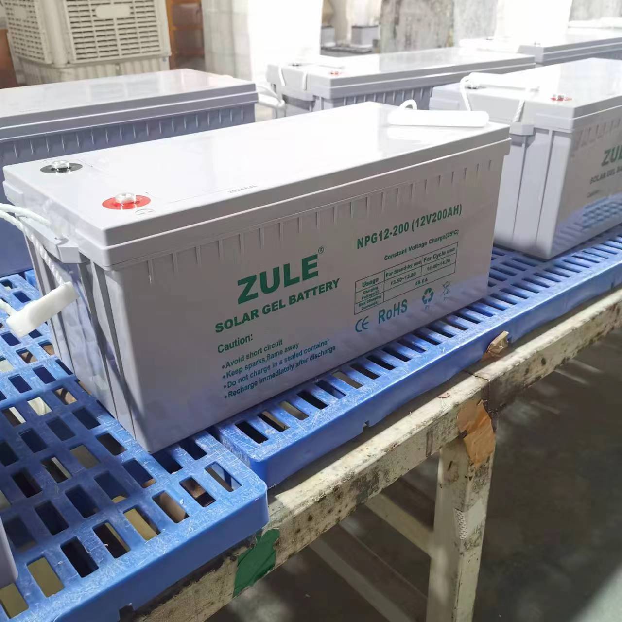 VRLA Maintenance - Free Sealed Lead - Acid AGM 12v 200ah Battery for Solar Energy Storage