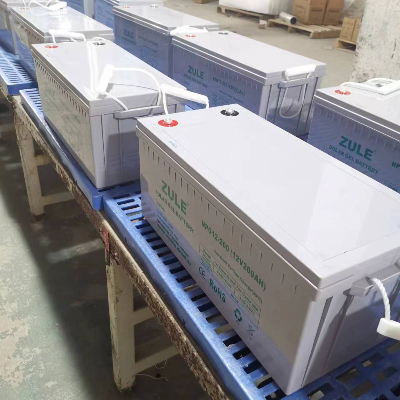 VRLA Maintenance - Free Sealed Lead - Acid AGM 12v 200ah Battery for Solar Energy Storage