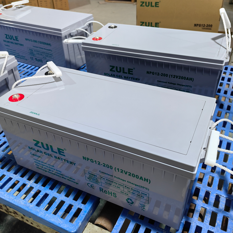 High Efficiency High Quality Factory Price Maintenance-free Solar Gel Battery for Home Power