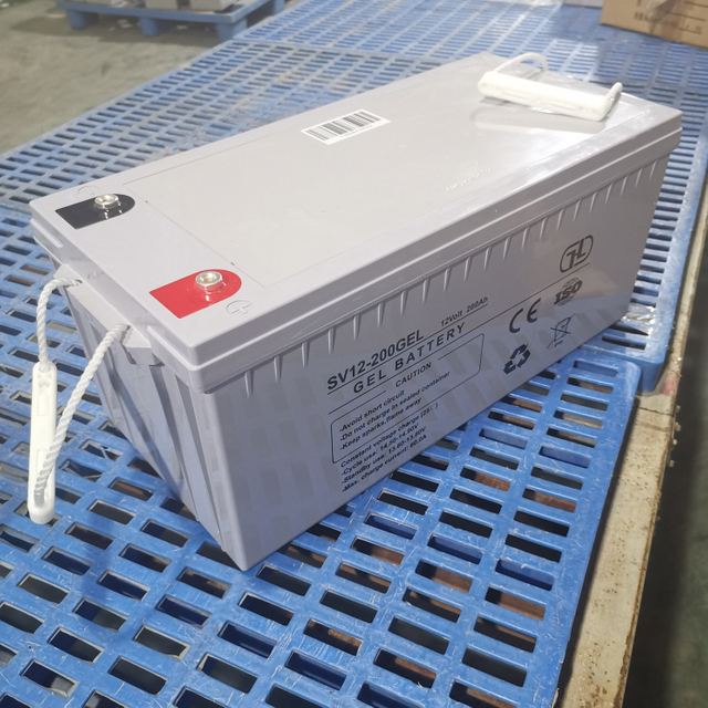 Manufacturer Direct Selling Heavy Duty 12V200AH Gel Deep Cycle Battery for Renewable Energy Storage