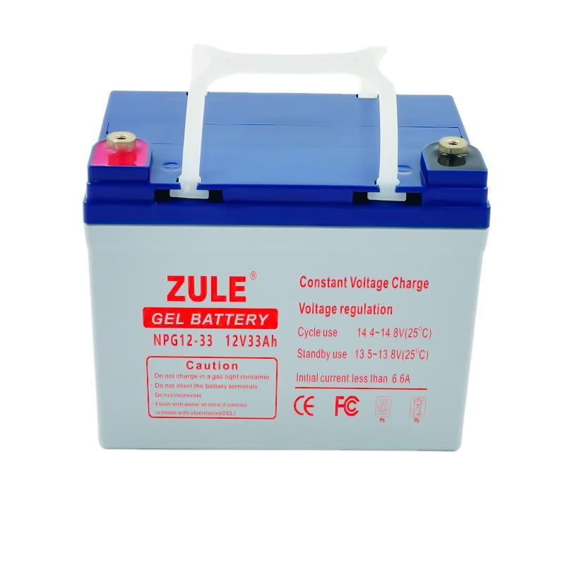 Good quality foothold 12V33Ah home energy storage battery solar storage battery gel battery