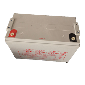 China new product 12v100ah rechargeable batteries agm gel battery solar energy battery