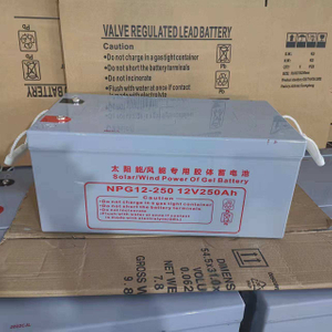 Made in China gel battery 12V250Ah energy storage battery for solar system