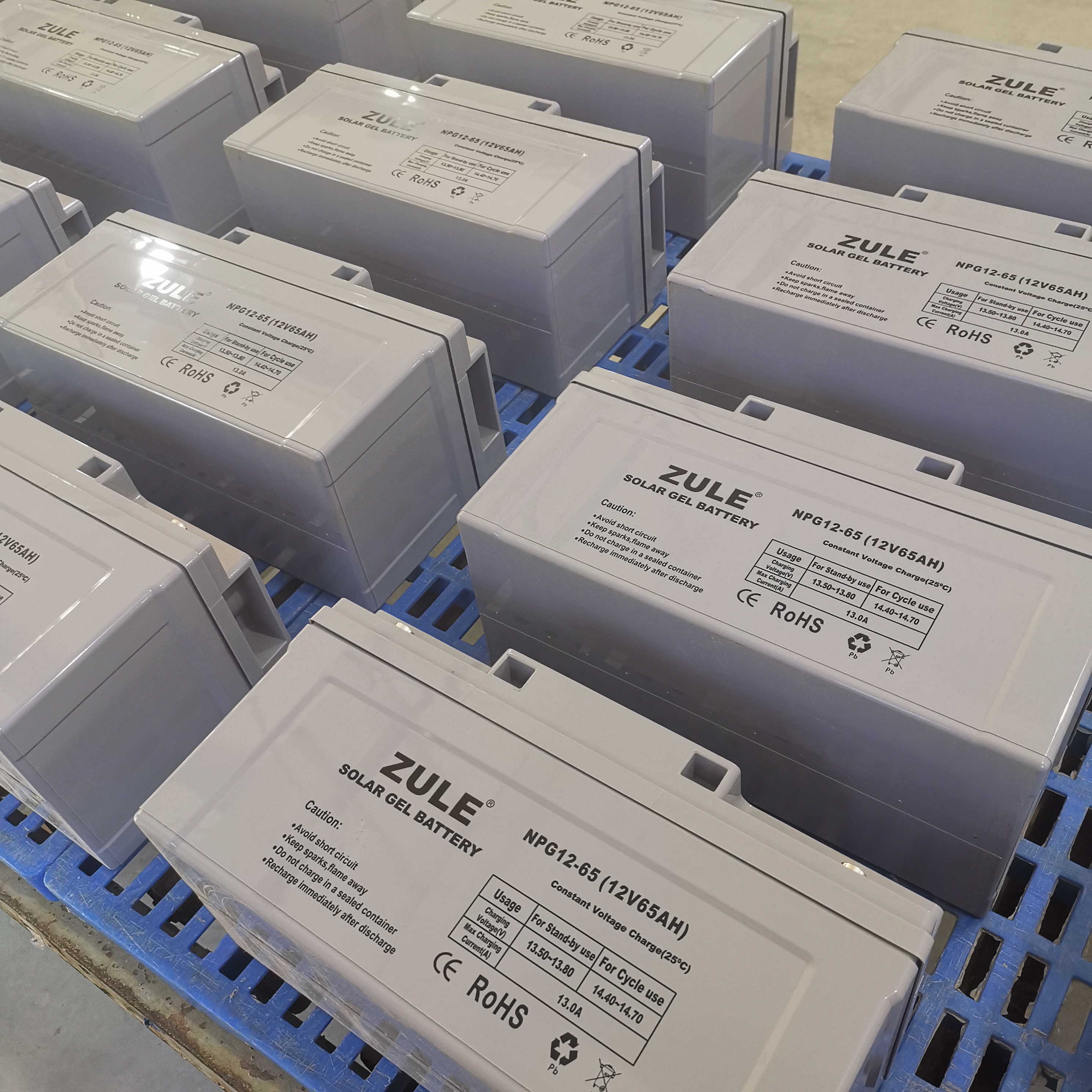 High Quality Safe And Stable Gel Solar Energy Storage Battery 12V65Ah Maintenance-free Rechargeable Deep Cycle Battery Home Energy Storage Battery