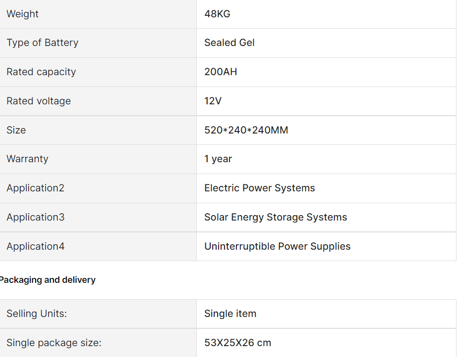 solar power energy storage