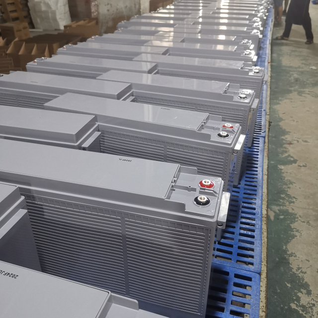 High Quality Lead-acid Solar Battery Front Terminal 12v200ah Household Energy Storage Battery