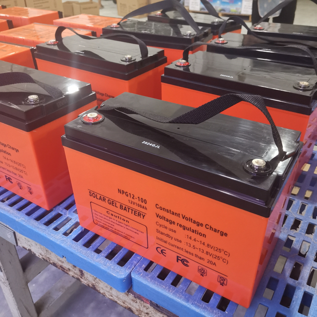 High Efficiency Solar Savings Battery 12v100ah Rechargeable Lead-acid Gel Battery for Household Power Supply