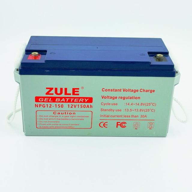 Factory wholesale 12V150Ah gel battery solar panel battery outdoor battery