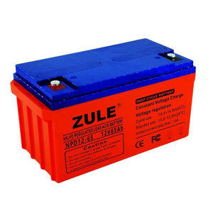 High capacity 12V65Ah home storage battery solar cell battery acid battery for solar power system