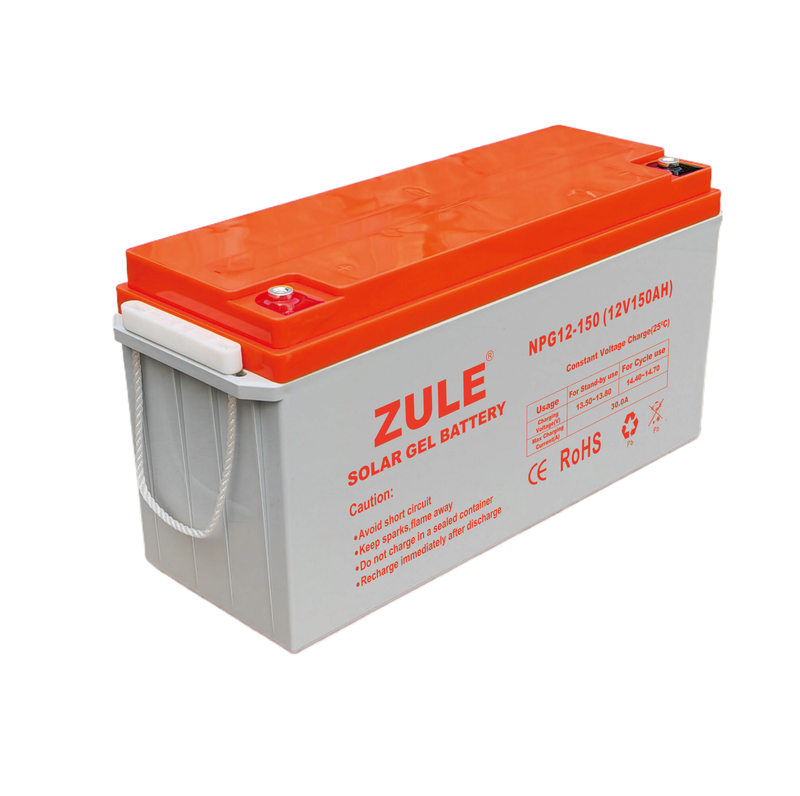 Excellent Performance 12V150Ah Solar Gel Deep Cycle Batteries for Home Storage