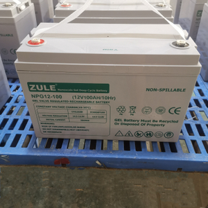 High quality and high efficiency factory direct lead-acid gel batteries 12v100AH Home power solar system