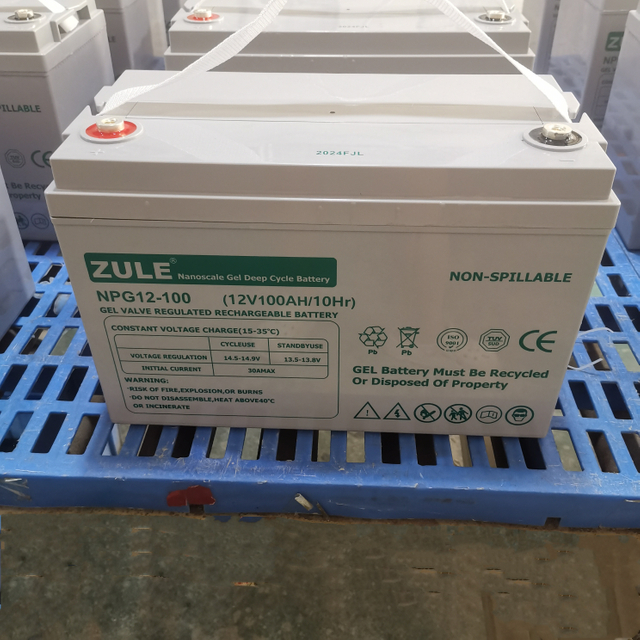 High quality and high efficiency factory direct lead-acid gel batteries 12v100AH Home power solar system