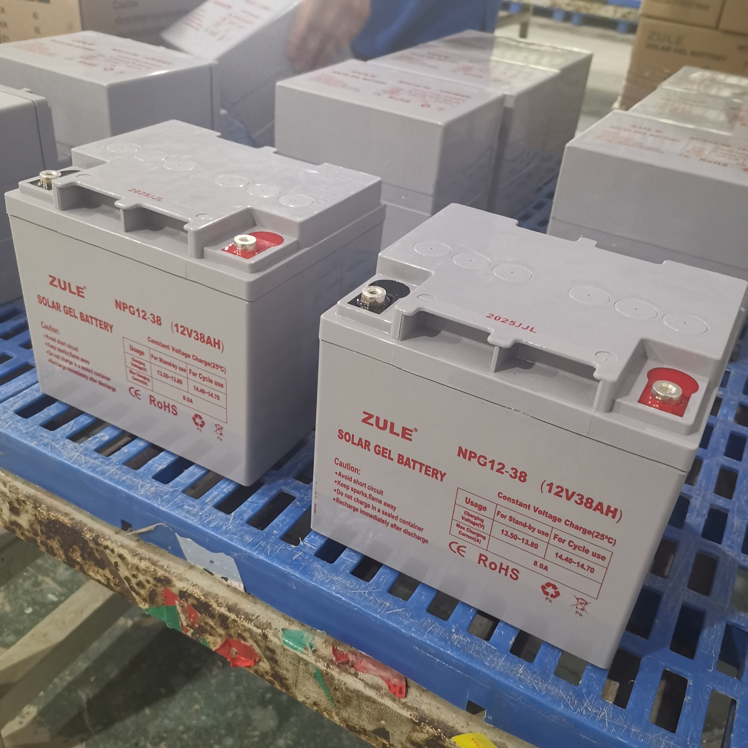 Deep Discharge Solar Gel Cell