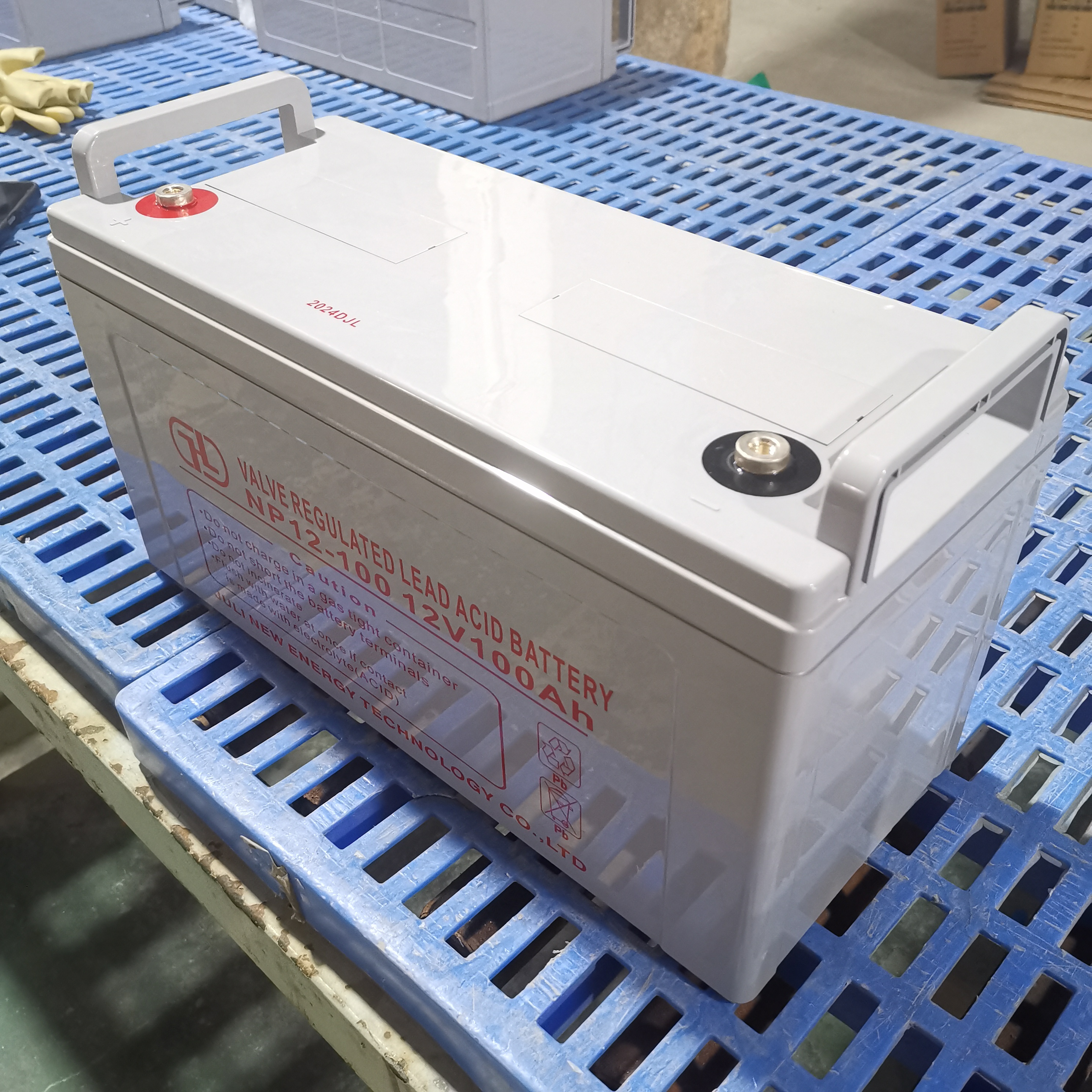 High Quality Full Power Battery Home Ups 12v100ahdeep Cycle Battery for Solar System