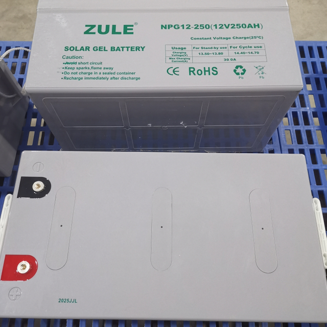 12V250AH Solar Gel Battery A Safe And Stable Deep-cycle Outdoor RV Energy Storage Backup Power Supply