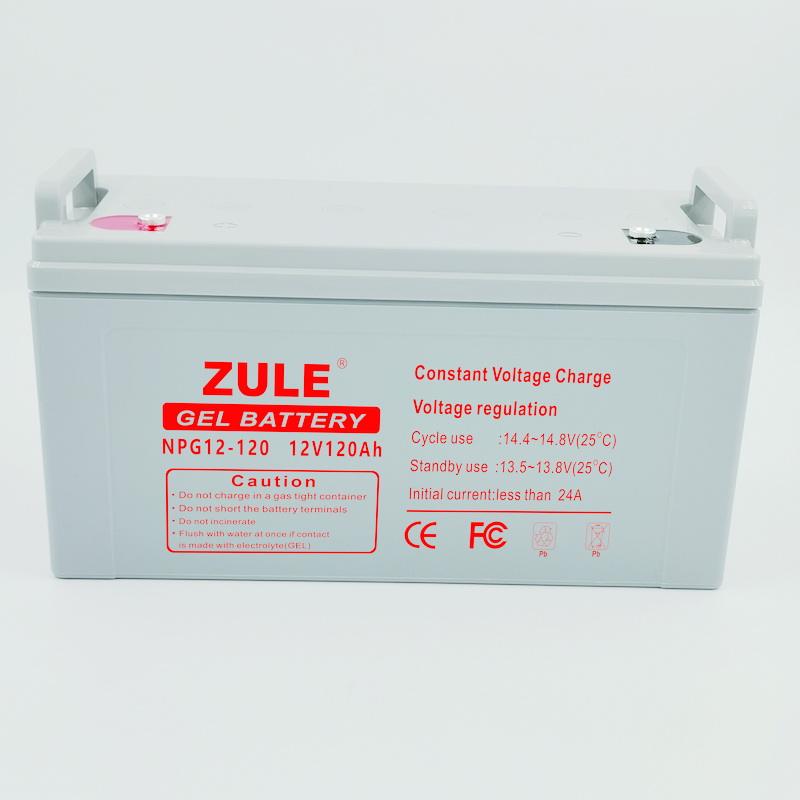 Cheap cost-effective foothold 12V120Ah new energy battery solar gel battery rechargeable batteries