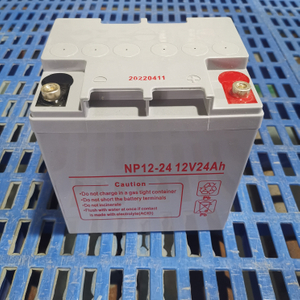 Rechargeable Environmental Friendly AGM Lead-acid Battery 12V24Ah Home Lighting Power Supply Battery