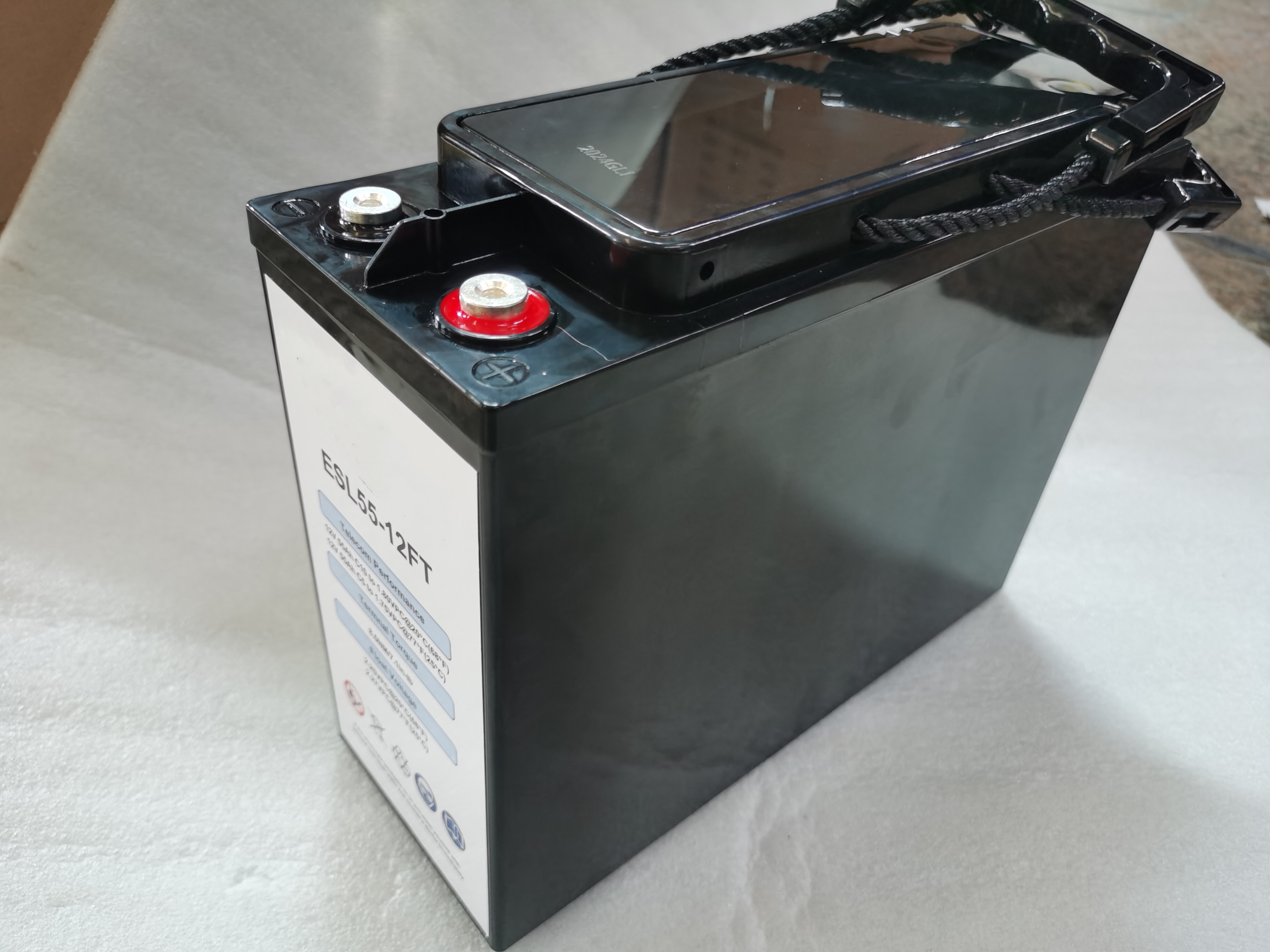 Good Price Excellent Quality Lead Acid Battery12V55Ah Rechargeable Front Terminal Battery for Home Power