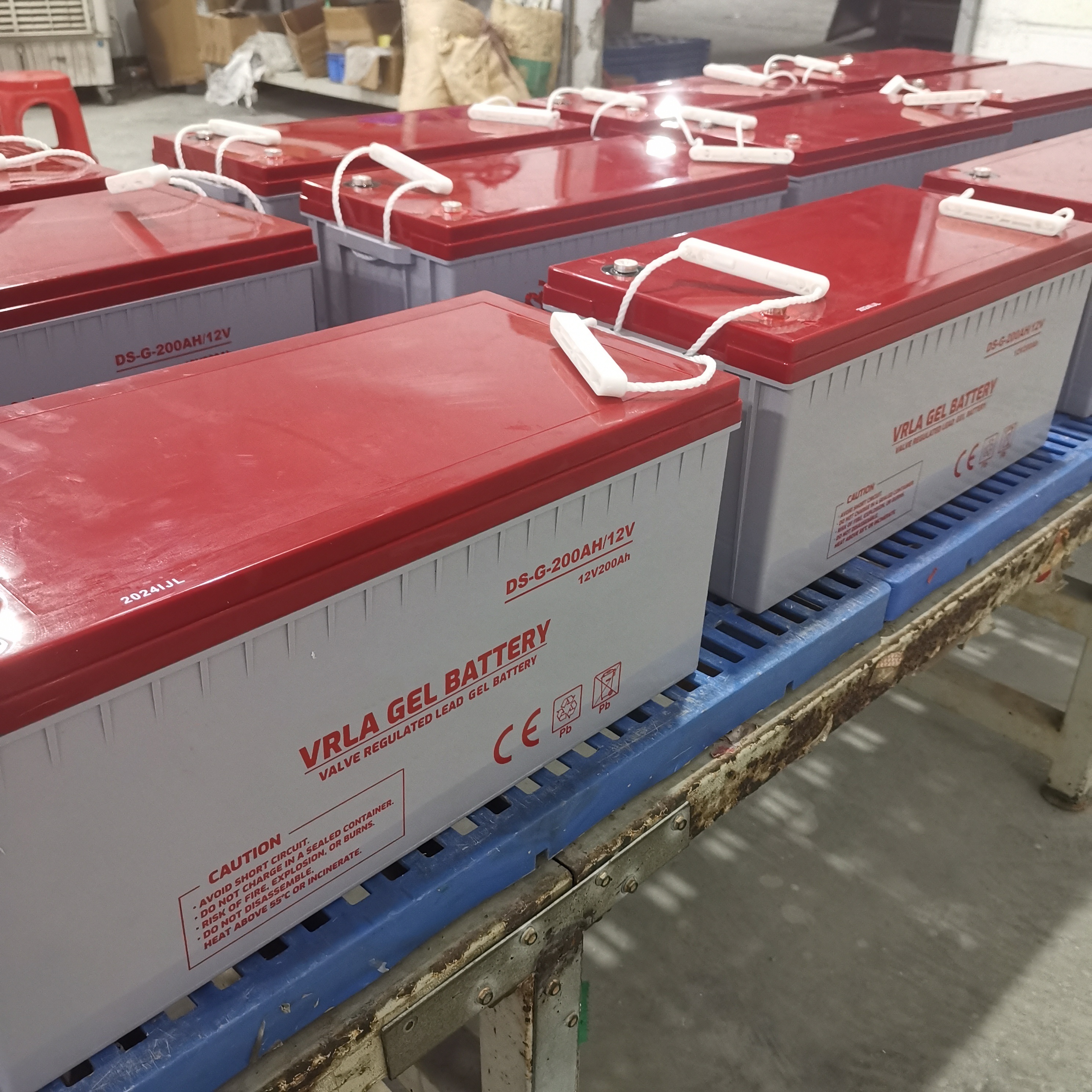 High Quality Maintenance-free Lead-acid Gel Batteries 12v200AH Household Electricity Use
