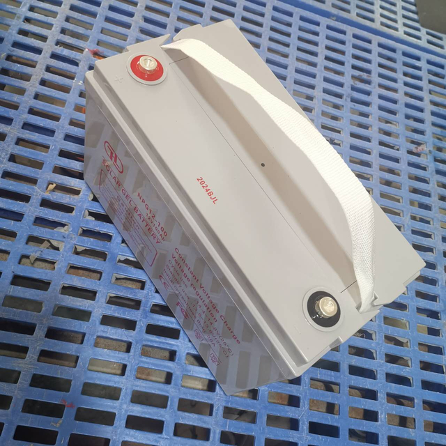 Excellent Safety Performance Solar Vrla Battery 12v100ah Rechargeable Solar Gel Battery