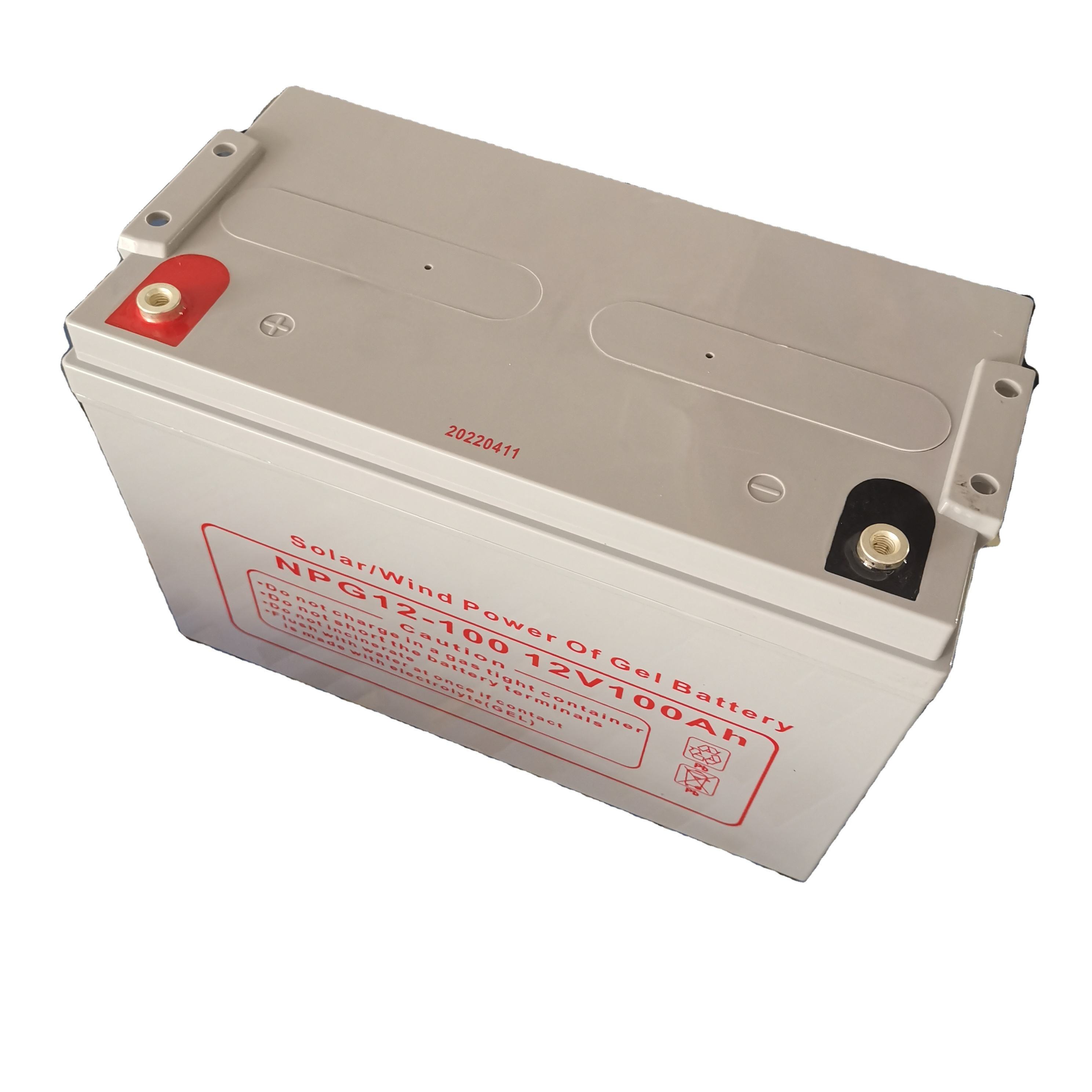 China new product 12v100ah rechargeable batteries agm gel battery solar energy battery