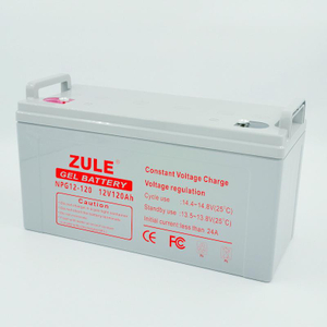 China Supplier Solar 12v 120ah Deep Cycle Gel Acid Manufacturing Plant Solar Storage Battery