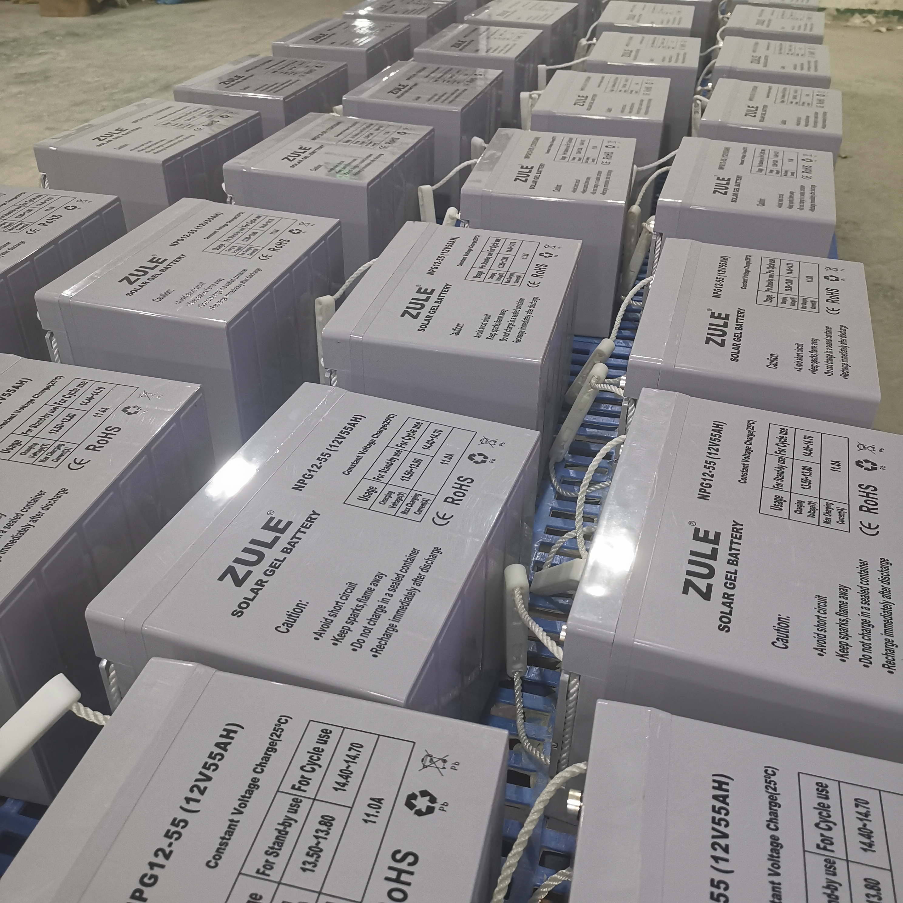 Factory Direct Sales Quality Assurance12V55Ah Lead-acid Solar BatteryAGM Gel Battery Photovoltaic Energy Storage
