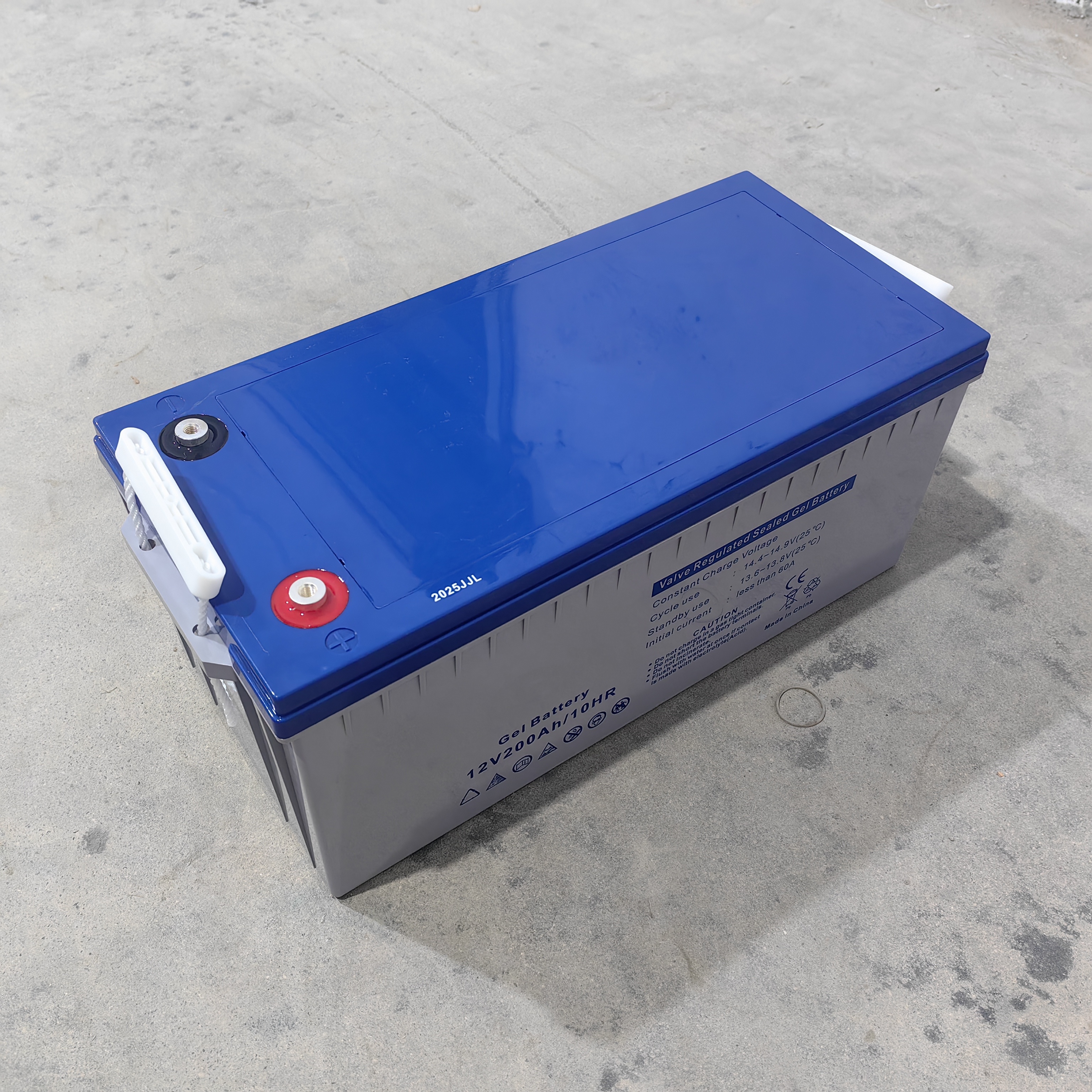 Industrial Grade 12V200AH Solar Gel Battery Extreme Temperature Resistance Rugged Construction For Remote Area Power Generation Harsh Environment Operation