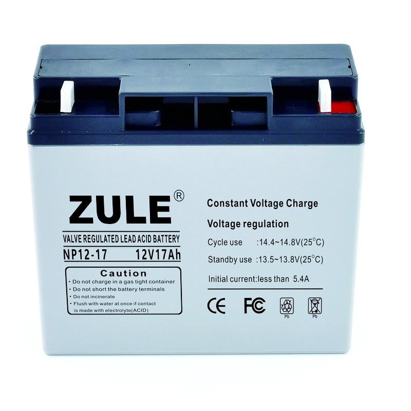 Professional OEM supplier battery 12V17Ah lead acid AGM batteries ups battery for backup power supply
