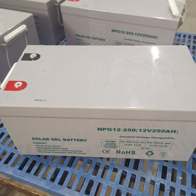 High Efficiency Lead Acid Solar Gel Battery 12V250ah Maintenance-free Solar Storage Battery Home Energy Storage System