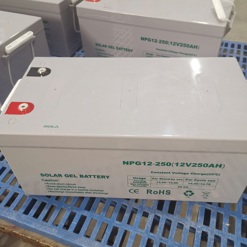High Efficiency Lead Acid Solar Gel Battery 12V250ah Maintenance-free Solar Storage Battery Home Energy Storage System