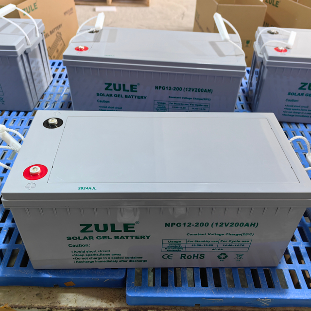 Solar Photovoltaic Gel Battery 12v200AH The Solar System Supplies Energy Storage Batteries Household Power Supply