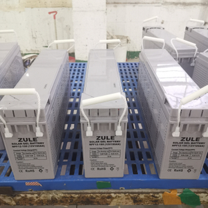Solar deep cycle energy storage battery 12V100AhMaintenance-free front terminal battery for backup