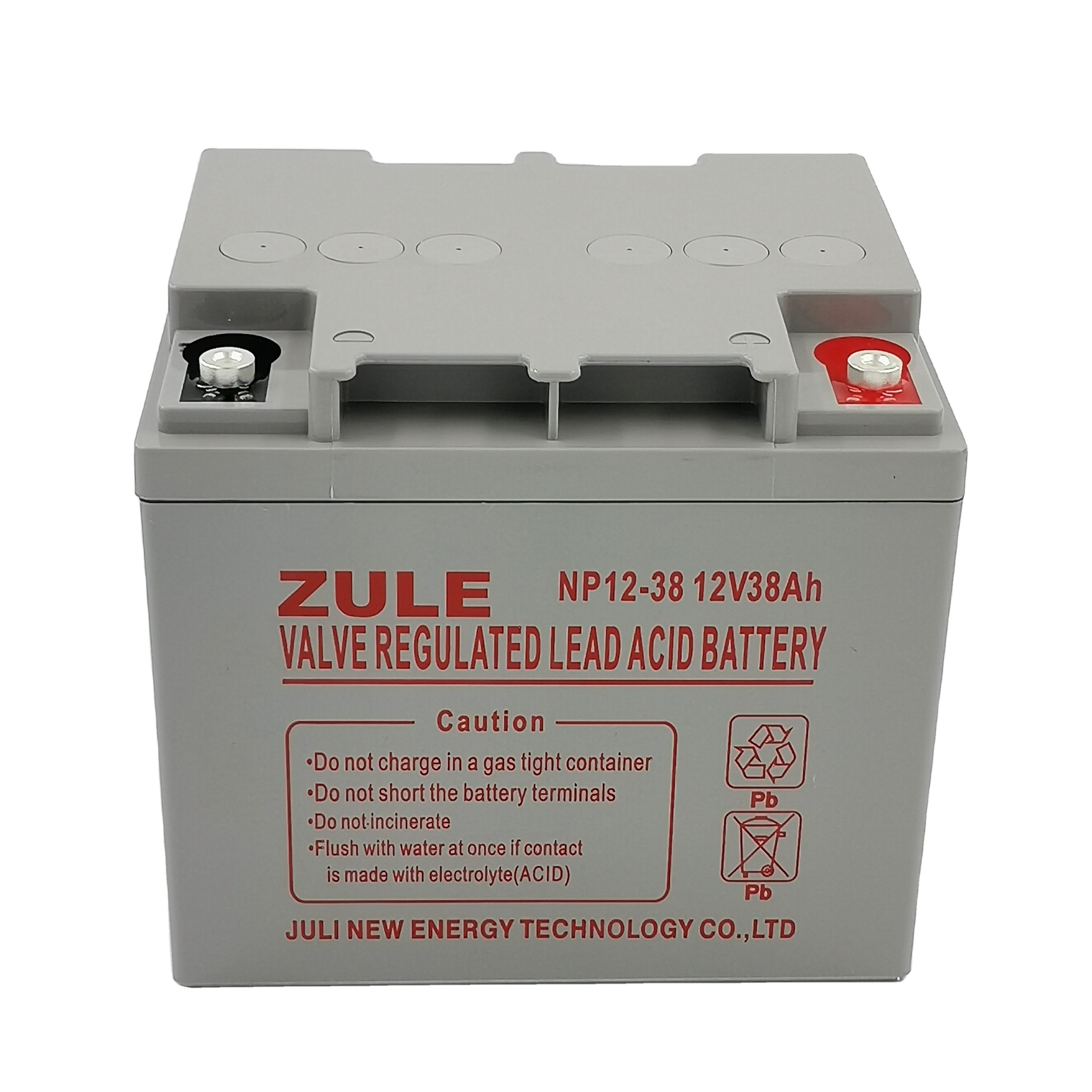 Cheap Price Good Quality 12V38Ah sealed lead acid battery with power backup