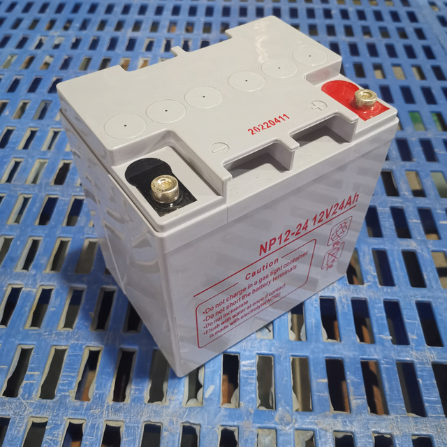 Rechargeable Environmental Friendly AGM Lead-acid Battery 12V24Ah Home Lighting Power Supply Battery