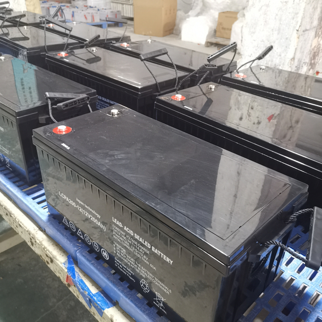 Efficient Maintenance-free Rechargeable 12v200AH Solar Lead-acid Battery for Solar Energy System