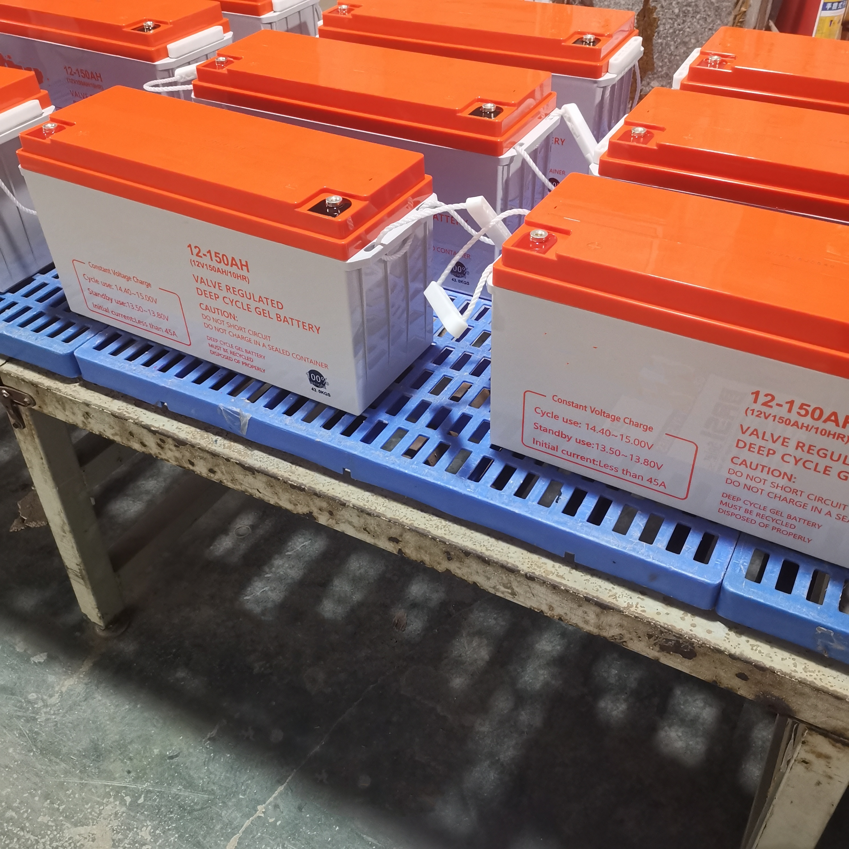 Excellent Performance 12V150Ah Solar Gel Deep Cycle Batteries for Home Storage