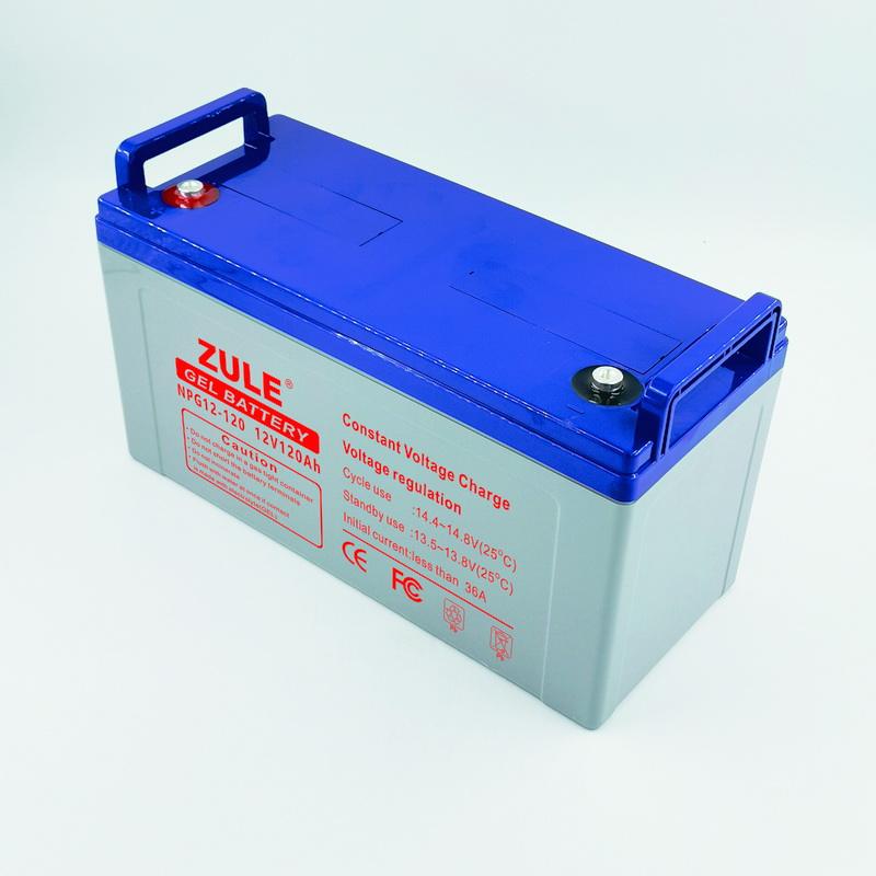 Cheap cost-effective foothold 12V120Ah new energy battery solar gel battery rechargeable batteries