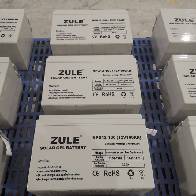 Maintenance-free Lead-acid Battery 12v100ah Deep Cycle Solar Battery Home Backup Power Supply