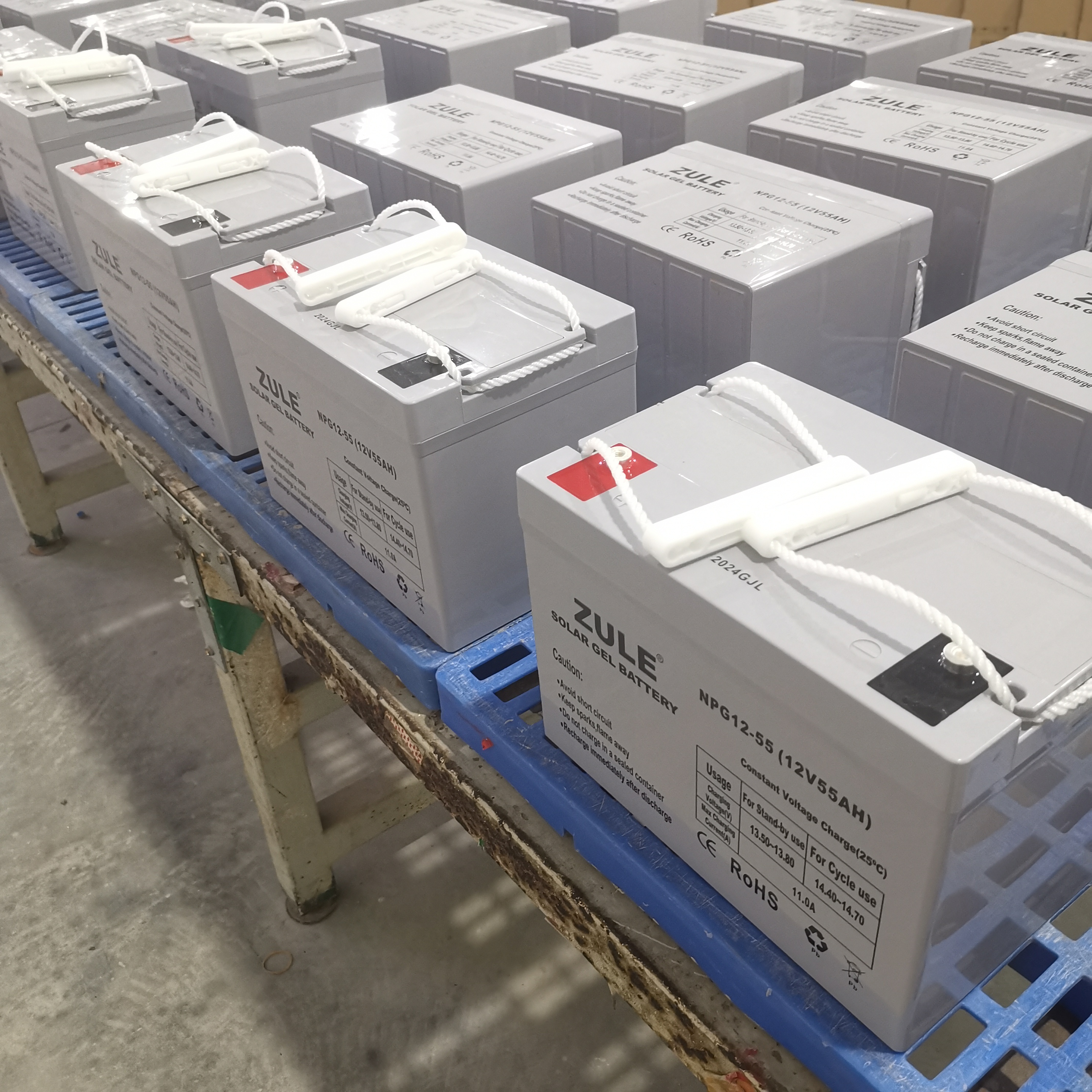Factory Direct Sales Quality Assurance12V55Ah Lead-acid Solar BatteryAGM Gel Battery Photovoltaic Energy Storage