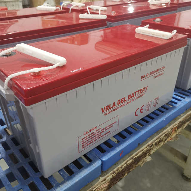 High Quality Maintenance-free Lead-acid Gel Batteries 12v200AH Household Electricity Use