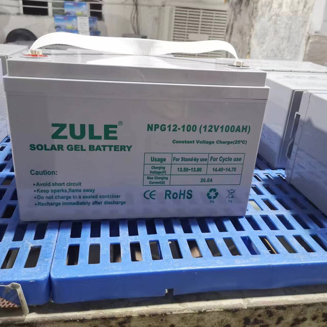 Solar Charging Battery 12v 100Ah AGM GEL Lead Acid Battery With Deep Cycle