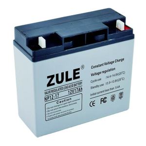 Professional OEM supplier battery 12V17Ah lead acid AGM batteries ups battery for backup power supply
