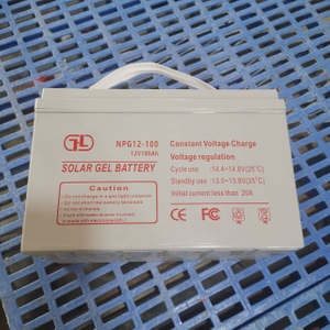 Excellent Safety Performance Solar Vrla Battery 12v100ah Rechargeable Solar Gel Battery