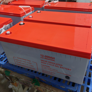 200AH 12V Solar Gel Battery Rechargeable Deep Cycle Battery for Solar System 