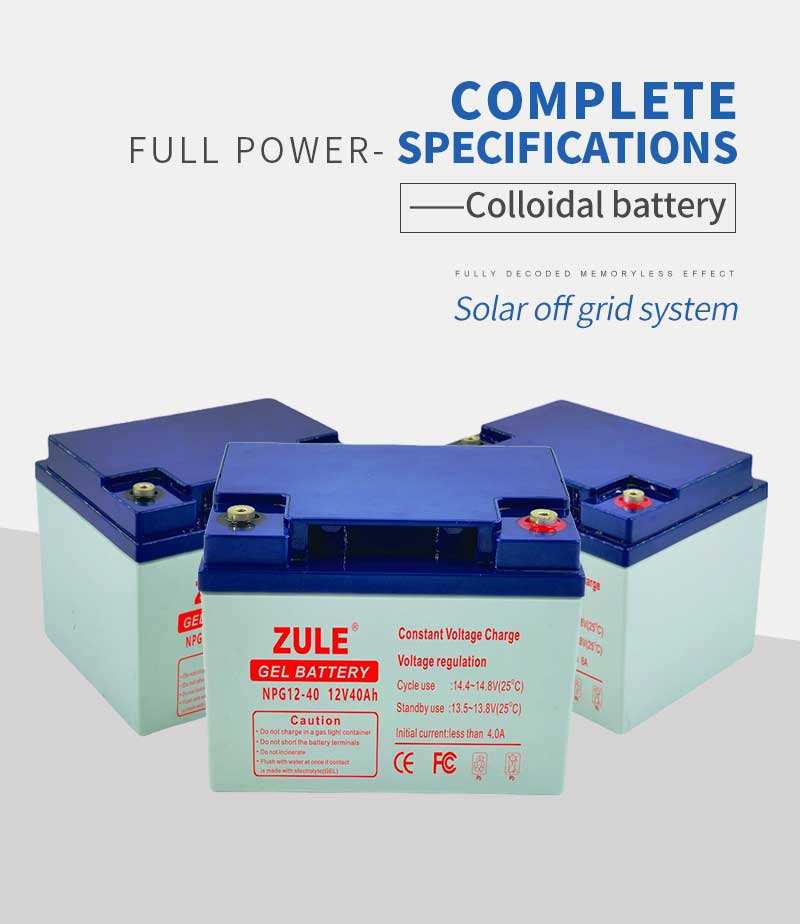 batteries for solar panels