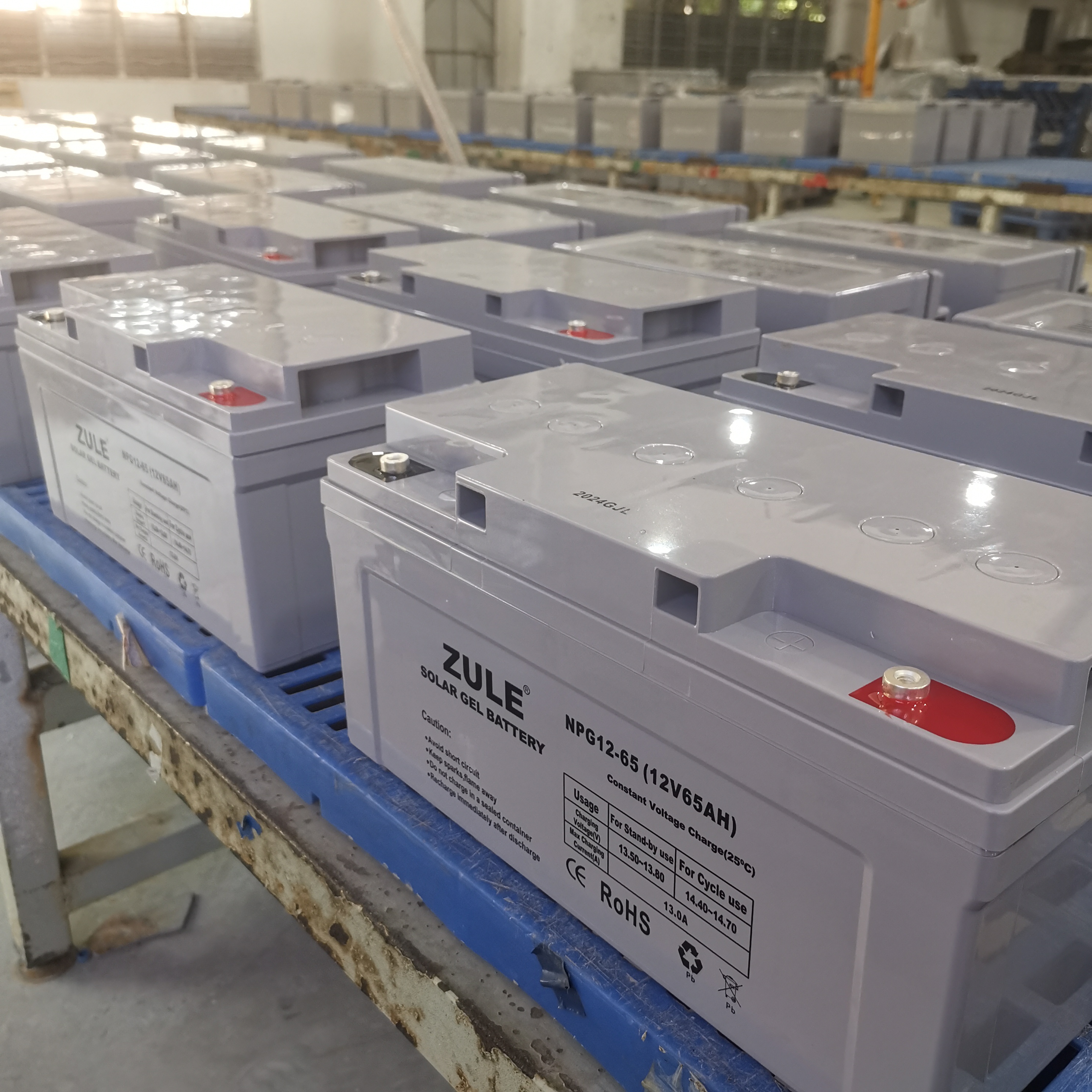 High Quality Safe And Stable Gel Solar Energy Storage Battery 12V65Ah Maintenance-free Rechargeable Deep Cycle Battery Home Energy Storage Battery
