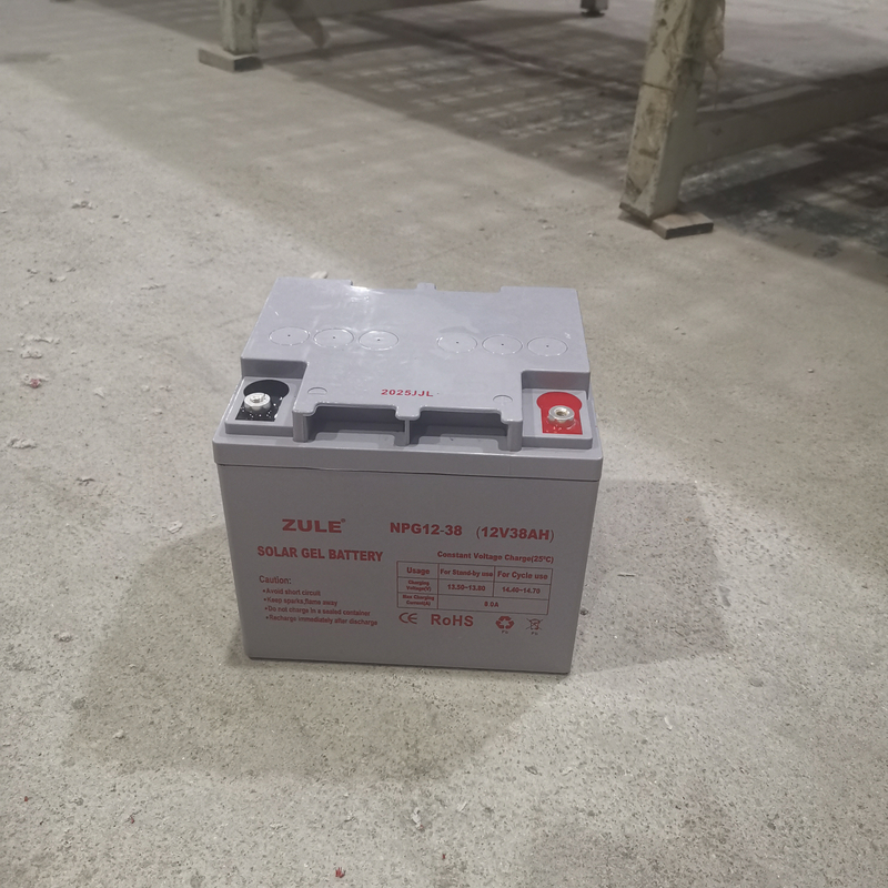 Long Life Rechargeable 12V38AH Solar Energy Storage Battery - Efficient Power Storage for Solar Systems & Backup Use