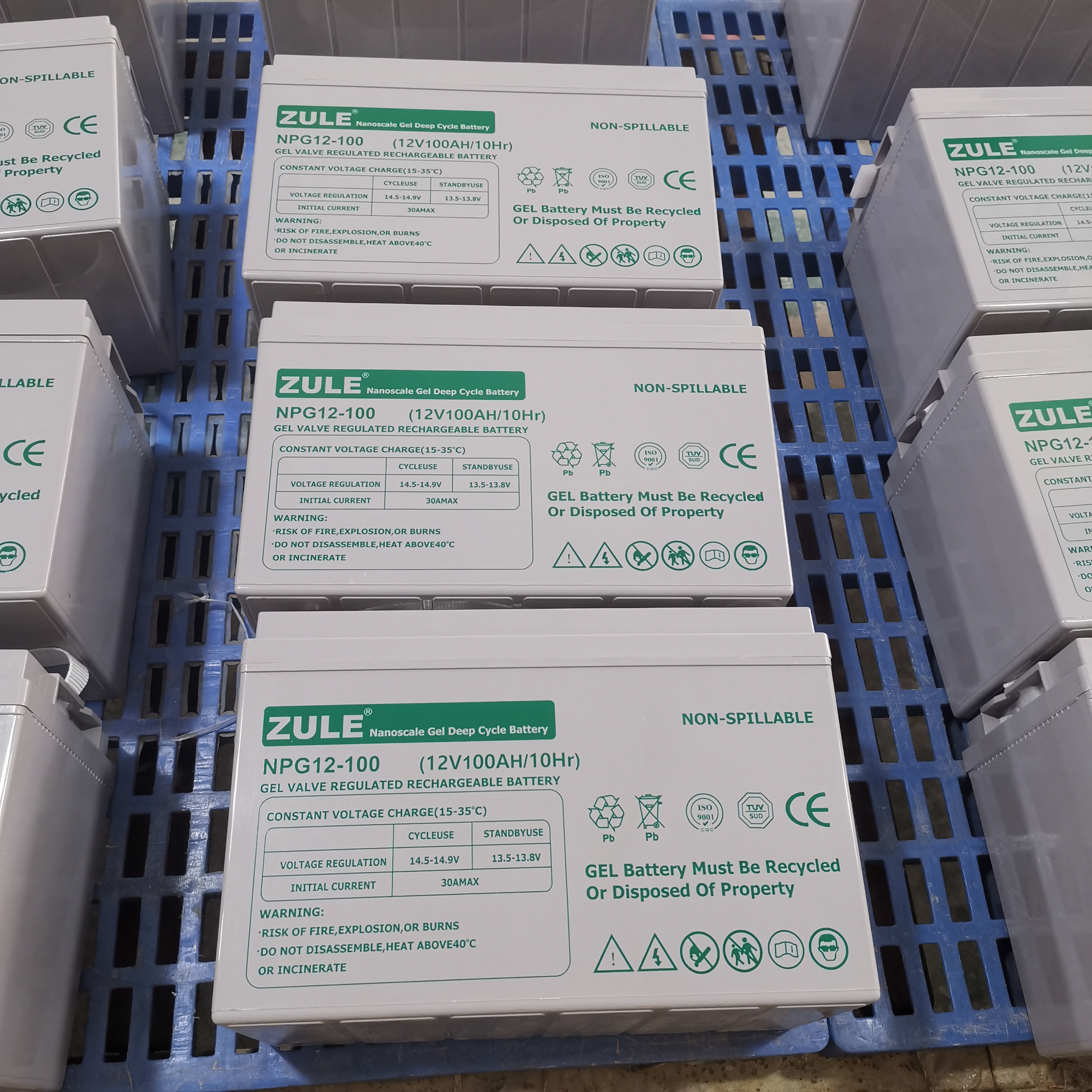 Essential Power 12V100AH Sealed Gel Battery - Reliable Backup for Solar Panels & Home Lighting for Home Energy Storge