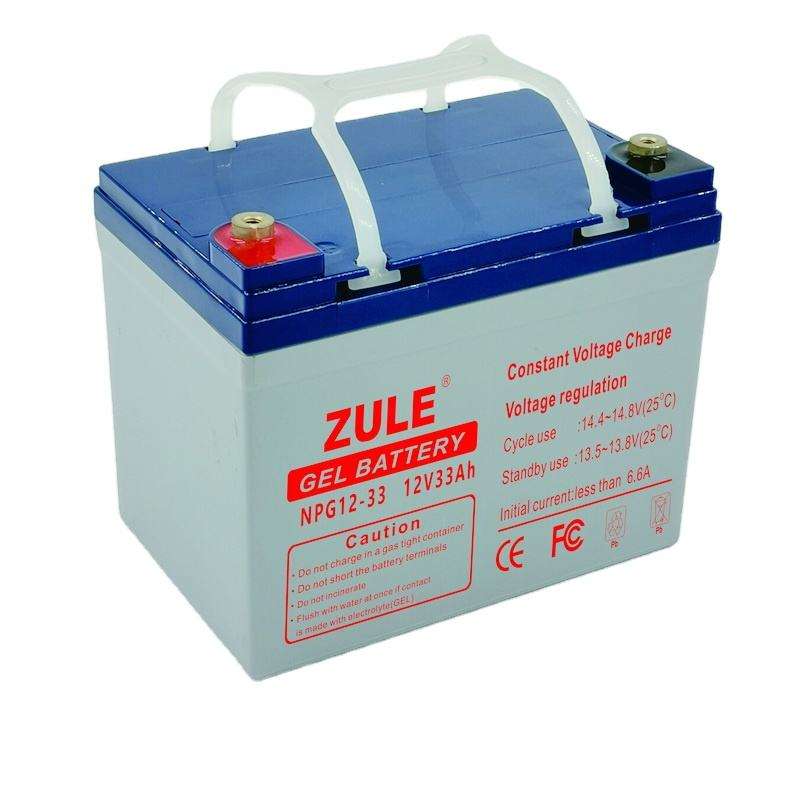 Good quality foothold 12V33Ah home energy storage battery solar storage battery gel battery